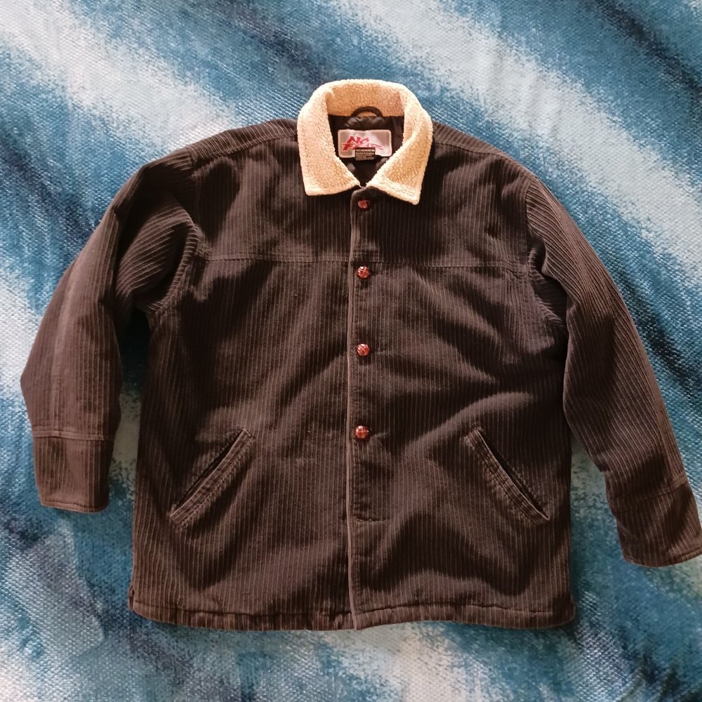 No Fear Brown Corduroy Jacket